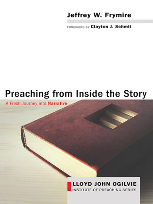 cover image of Preaching from Inside the Story